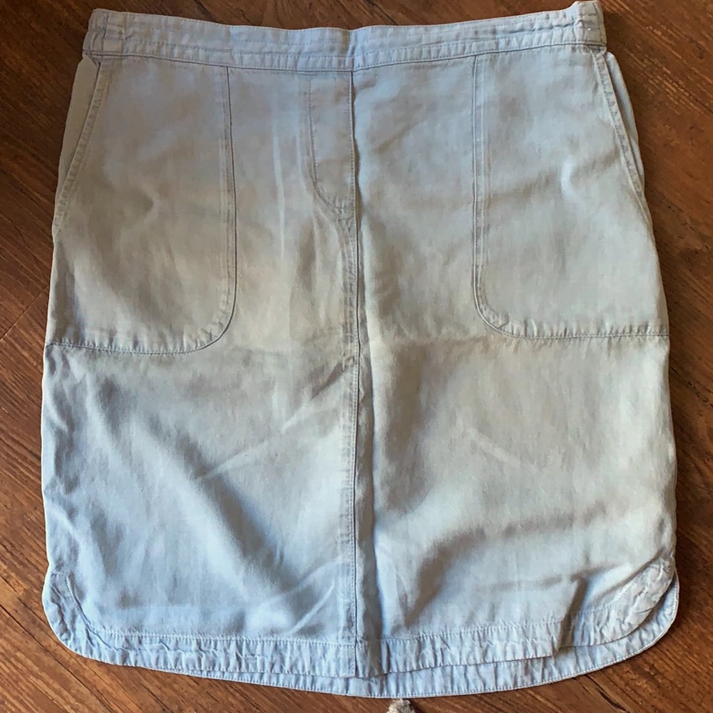 NWT JJill Chambray Skirt